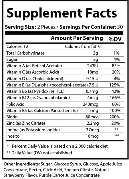 Pure Multi-Vitamins - Gummies