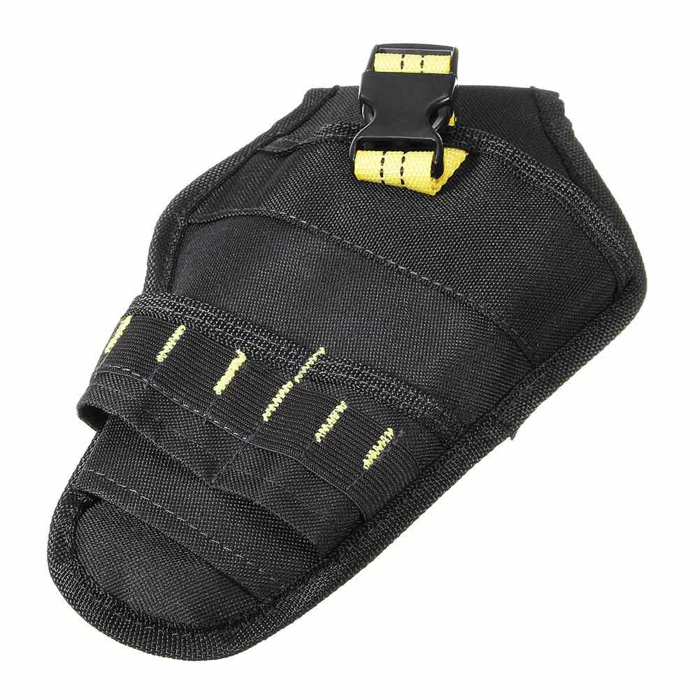 Heavy Duty Drill Holster Tool Belt Pouch Bit Holder Hanging Waist Bag Drill Tool