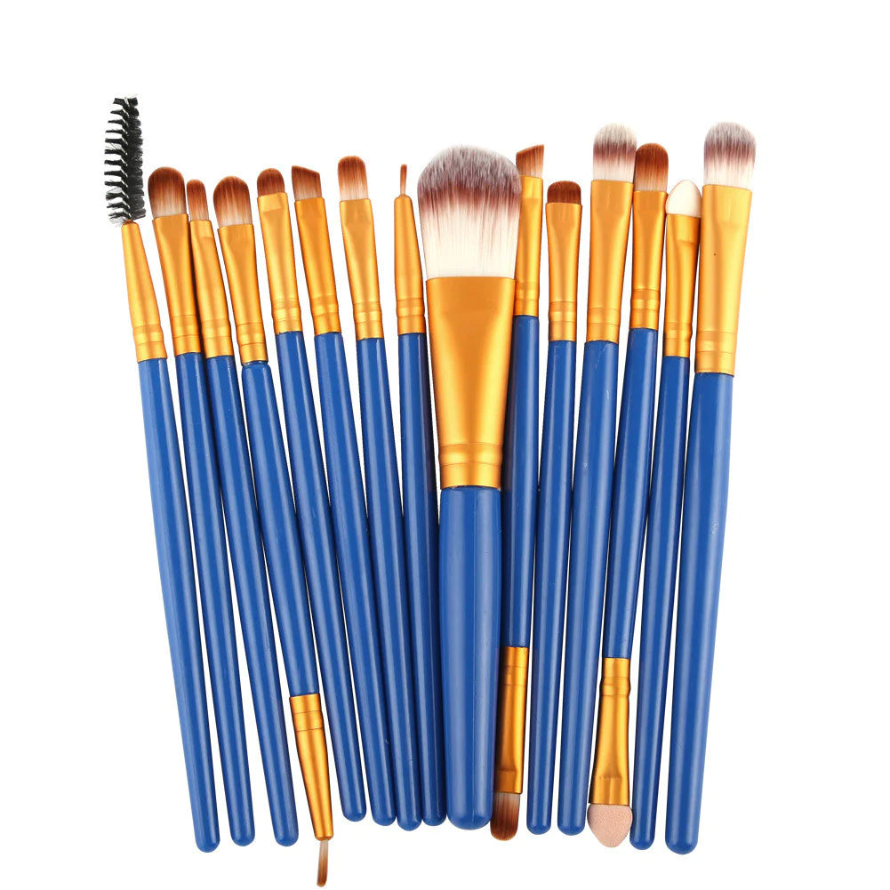 15 Pieces Makeup Brush Set