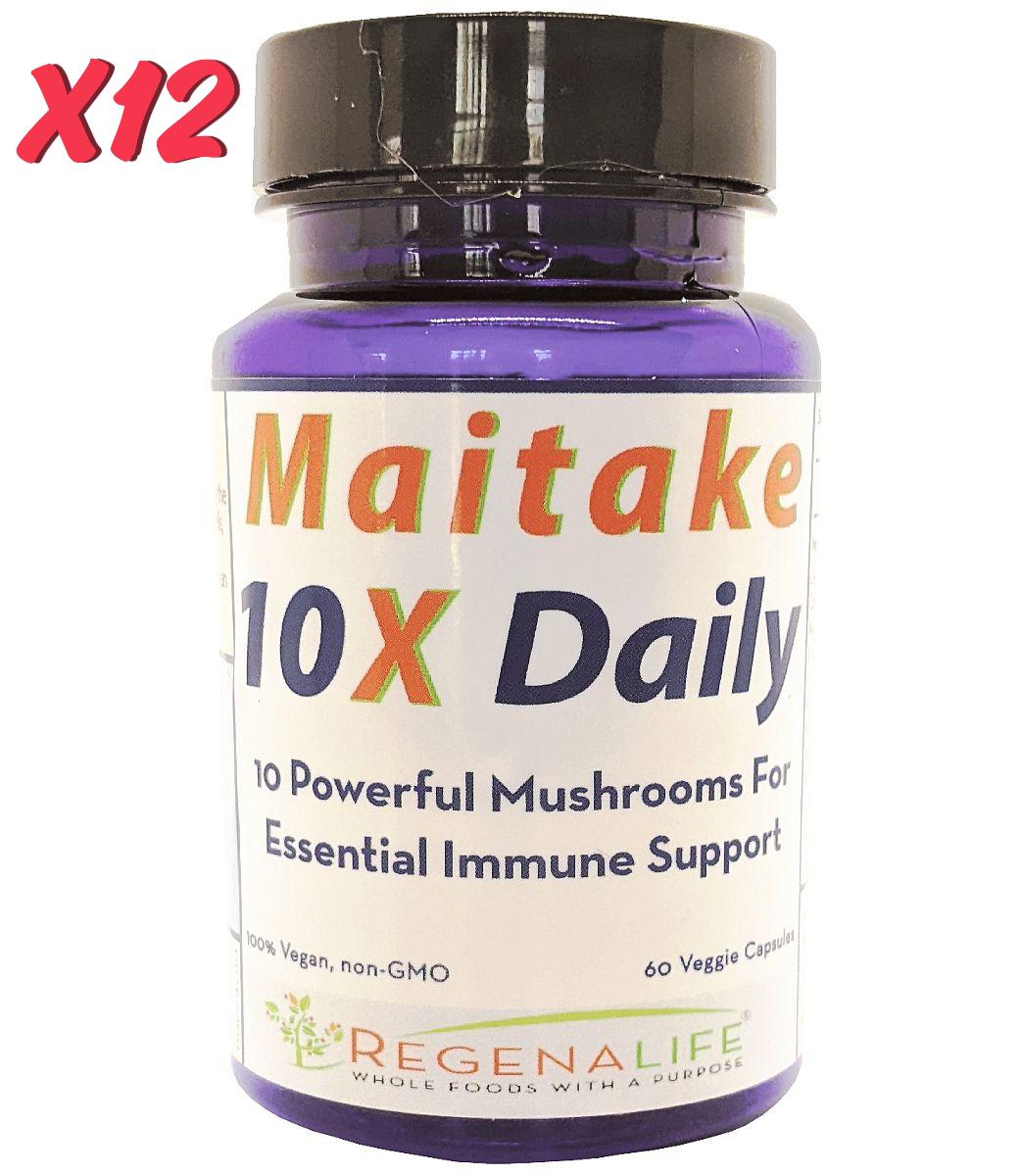 12 Bottles - Maitake 10X